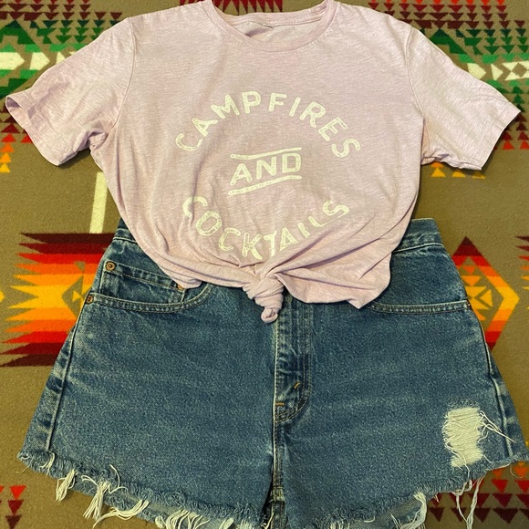 Lilac Campfires and Cocktails top - Picture 2 of 2